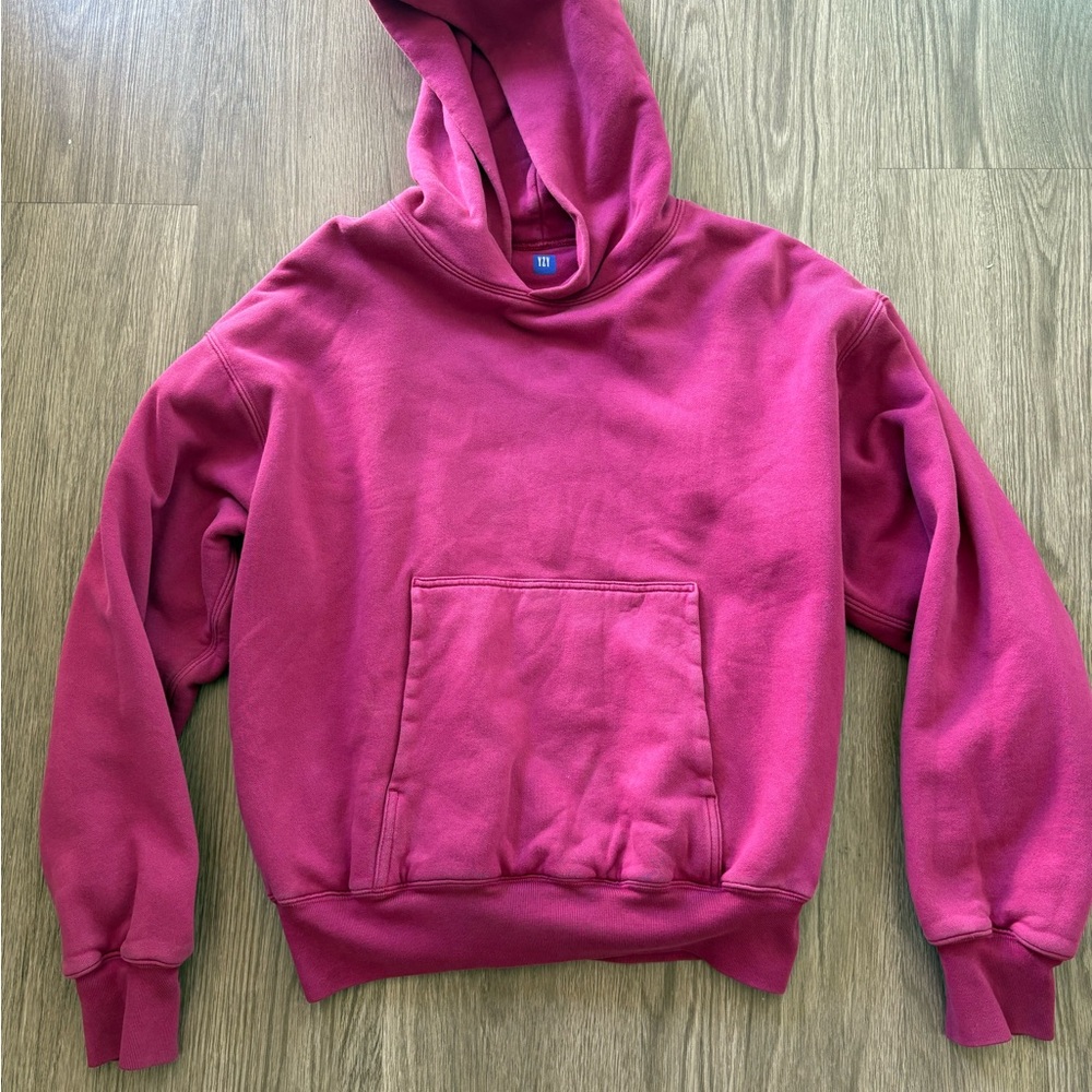 yeezy gap hoodie purple
